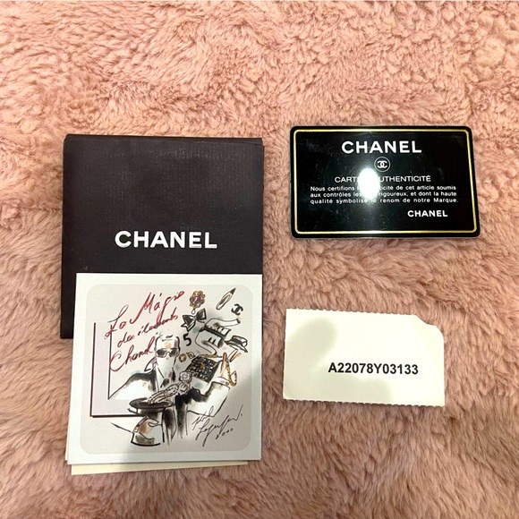 Chanel Floral Pattern Canvas Tote - Picture 14 of 15